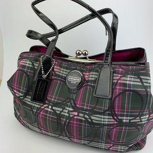 Guess Shoulder Bag Purple & Black
